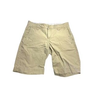 Levi's Women's 6 Tan Brown Chino Khaki Shorts‎ Crafted With Pride